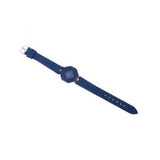 Women Fashion Faux Leather Band Analog Quartz Wrist Watch Rhombic Wristwatch - ENSEIGNE DENIS