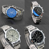 Fashion Men's Military Stainless Steel Luxury Sport Analog Quartz Wrist Watch