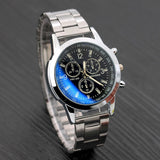 Fashion Men's Military Stainless Steel Luxury Sport Analog Quartz Wrist Watch