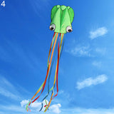 3D 4M Single Line Stunt Octopus Power Sport Flying Kite Kids Outdoor Activity