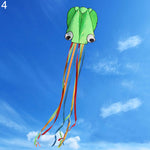 3D 4M Single Line Stunt Octopus Power Sport Flying Kite Kids Outdoor Activity