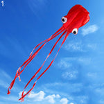 3D 4M Single Line Stunt Octopus Power Sport Flying Kite Kids Outdoor Activity
