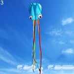 3D 4M Single Line Stunt Octopus Power Sport Flying Kite Kids Outdoor Activity