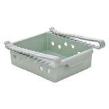 Slide Kitchen Fridge Freezer Space Saver Organizer Storage Rack Shelf Drawer
