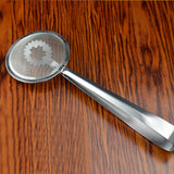 Stainless Steel Filter Spoon with Clip Kitchen Oil-Frying Food Salad BBQ Filter