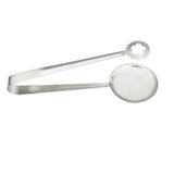 Stainless Steel Filter Spoon with Clip Kitchen Oil-Frying Food Salad BBQ Filter