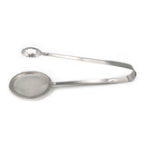 Stainless Steel Filter Spoon with Clip Kitchen Oil-Frying Food Salad BBQ Filter
