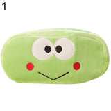 Cute Watermelon Frog Panda Rabbit Soft Pencil Pen Case Makeup Pouch Phone Bag