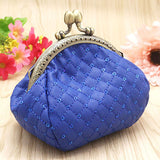 Women Fashion Rhombic Pattern Wallet Card Coin Purse Clutch Handbag Mini Bag