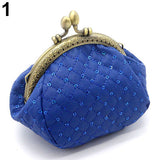Women Fashion Rhombic Pattern Wallet Card Coin Purse Clutch Handbag Mini Bag