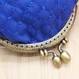 Women Fashion Rhombic Pattern Wallet Card Coin Purse Clutch Handbag Mini Bag
