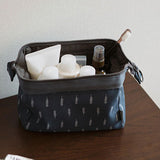 Fashion Flamingo Flower Print Makeup Brushes Holder Bag Pouch Portable Gift
