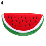 Cute Watermelon Frog Panda Rabbit Soft Pencil Pen Case Makeup Pouch Phone Bag