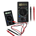 AC DC LCD Digital Meter Test Voltmeter Ammeter Ohmmeter Circuit Tester Multimeter - ENSEIGNE DENIS