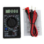 AC DC LCD Digital Meter Test Voltmeter Ammeter Ohmmeter Circuit Tester Multimeter - ENSEIGNE DENIS