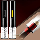Portable Electric Wine Bottle Opener Cutter Cork Remover Automatic Corkscrew
