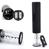 Portable Electric Wine Bottle Opener Cutter Cork Remover Automatic Corkscrew