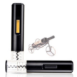 Portable Electric Wine Bottle Opener Cutter Cork Remover Automatic Corkscrew