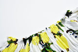 USA SIZE Sexy Print Short Sleeve Beach Holiday Wrapped Camisole Tube