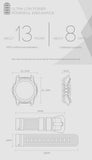 Smart Watch Men GPS Fitness Tracker Wristwatch Heart Rate Monitor Sport Clock Waterproof Compass Smartwatch - ENSEIGNE DENIS