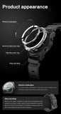 Smart Watch Men GPS Fitness Tracker Wristwatch Heart Rate Monitor Sport Clock Waterproof Compass Smartwatch - ENSEIGNE DENIS