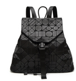 Geometric lattice luminous backpack