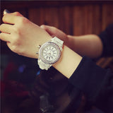 Watch Backlight Waterproof Quartz Unisex Round Analog Display Sports 1pc - ENSEIGNE DENIS