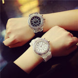 Watch Backlight Waterproof Quartz Unisex Round Analog Display Sports 1pc - ENSEIGNE DENIS