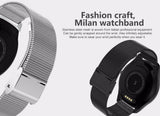 Male Smart Watch Fitness Tracker Interactive Music Pedometer Anti-lost Bluetooth Call Clock Wireless Charging - ENSEIGNE DENIS