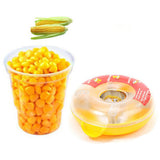 Corn Threshing Stripping Round Corn Stripper Thresher Home Kitchen Utensil Tool
