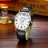 Classic Men Business Faux Leather Band Quartz Luxury Analog Sports Wrist Watch