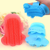 Soft Brush Dog Cat Pet Puppy Grooming Glove Hair Remover Rubber Bath Massage