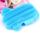 Soft Brush Dog Cat Pet Puppy Grooming Glove Hair Remover Rubber Bath Massage