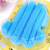 Soft Brush Dog Cat Pet Puppy Grooming Glove Hair Remover Rubber Bath Massage