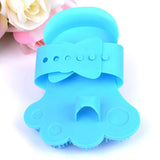 Soft Brush Dog Cat Pet Puppy Grooming Glove Hair Remover Rubber Bath Massage