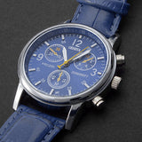 Men Women Fashion Faux Leather Band Quartz Analog Arabic Numerals Wrist Watch - ENSEIGNE DENIS