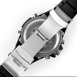 Men Waterproof Sport Digital Analog Dual Time Alarm Date Chronograph Wrist Watch