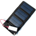 5W Outdoor Portable Folding Polysilicon Solar Panel for Smart Phone Charging