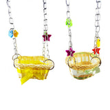 Bird Toy Sling Chain Hand Knitting Hammock Climbing Biting Pet Hanging Basket