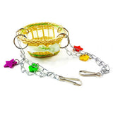Bird Toy Sling Chain Hand Knitting Hammock Climbing Biting Pet Hanging Basket