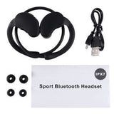 Sports Bluetooth Headphone Wireless Stereo Earphone Remote Control with Mic IPX7 Waterproof - ENSEIGNE DENIS