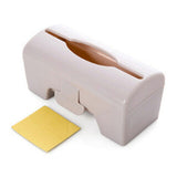Solid Color Plastic Wall-mounted Garbage Bag Storage Box Container Home Tool