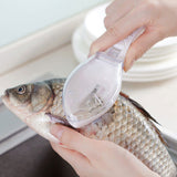 Portable Fish Scales Skin Remover Scraper Peeler Fast Cleaner Kitchen Tools