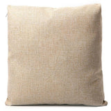 London Characters Flag Bus Linen Cushion Throw Pillow Cover Case Pillowcase