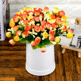 15 Heads/1 Bouquet Handmade Wedding Party Home Decoration Artificial Rose Flowers