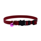 Fashion Cat Kitten Puppy Small Dog Adjustable Nylon Collar with Bell Pet Supply