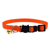 Fashion Cat Kitten Puppy Small Dog Adjustable Nylon Collar with Bell Pet Supply