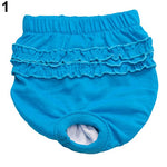 Pet Dog Lace Panties Cute Puppy Female Dogs Menstruation Sanitary Pants Brief
