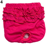 Pet Dog Lace Panties Cute Puppy Female Dogs Menstruation Sanitary Pants Brief