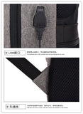 Double Layers Anti-Theft Camera/Laptop Backpack USB Port and LOCK Unisex